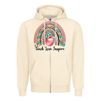 Sandshell teach love inspire Zipper Hoodie - JahusDesignShop