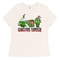 Bone Cactus Lover Cactus Coffee Cups Ladies Tee - FaDigitalArtStudio