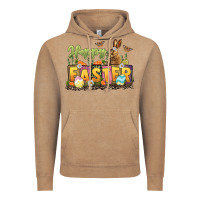 Vintage Coffee Happy Easter Vintage Hoodie - LillyAllenDesigns
