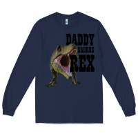 Navy DADDY SAURUS REX Long Sleeve Tee - Bettercallsaul