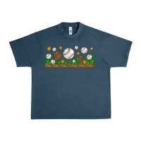 Midnight Navy Baseball Glove With Leopard Libbey Glass Urban Heavy Tee - BundleAndBundleShop