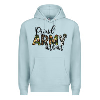 Blue Mist proud Army mom Premium Hoodie - CowhideDigitalArt