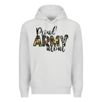Dove Grey proud Army mom Premium Hoodie - CowhideDigitalArt