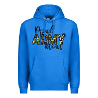 True Royal proud Army mom Premium Hoodie - CowhideDigitalArt