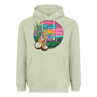 Matcha somewhere on a beach Heavyweight Hoodie - JahusDesignShop