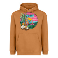 Meerkat somewhere on a beach Heavyweight Hoodie - JahusDesignShop