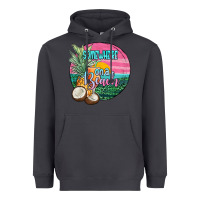 Smoke somewhere on a beach Heavyweight Hoodie - JahusDesignShop