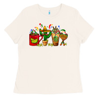Mexico Coffee Cups With Cactus Sombrero And Maraca Ladies Tee | Teevron