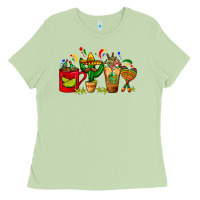 Matcha Mexico Coffee Cups With Cactus Sombrero And Maraca Ladies Tee - FaDigitalArtStudio
