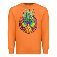 Carrot pineapple and glasses Premium Sweatshirt - JahusDesignShop