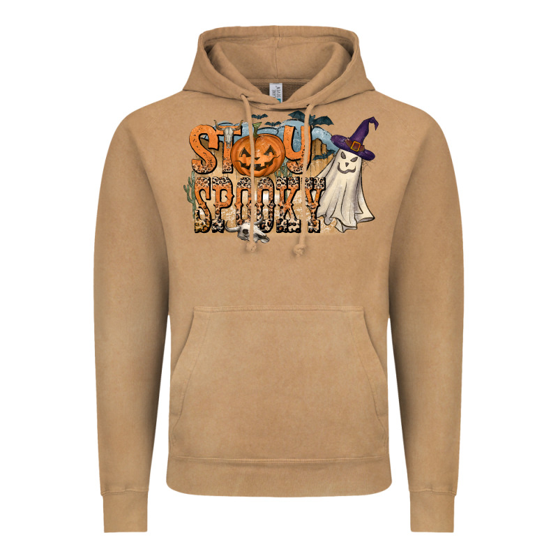 Stay Spooky Vintage Hoodie by CowhideDigitalArt | Teevron