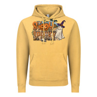 Vintage Mustard Stay Spooky Vintage Hoodie - CowhideDigitalArt