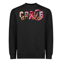 Black brave cancer awareness ribbon Heavyweight Sweatshirt - JahusDesignShop