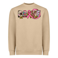 Mushroom brave cancer awareness ribbon Heavyweight Sweatshirt - JahusDesignShop