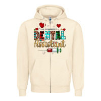 Sandshell Christmas dental assistant Zipper Hoodie - JahusDesignShop
