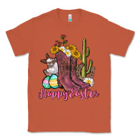 Copper Happy Easter western Easter Day Classic Tee - CowGirlArtShop