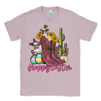 Lilac Happy Easter western Easter Day Classic Tee - CowGirlArtShop