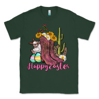 Sports Green Happy Easter western Easter Day Classic Tee - CowGirlArtShop