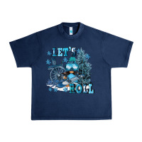 Navy let's roll Urban Heavy Tee - FaDigitalArtStudio