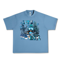 Pebble Blue let's roll Urban Heavy Tee - FaDigitalArtStudio