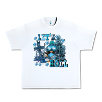 White let's roll Urban Heavy Tee - FaDigitalArtStudio