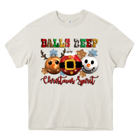 Cream balls deep christmas spirit Heavy Core Tee - CowGirlArtShop
