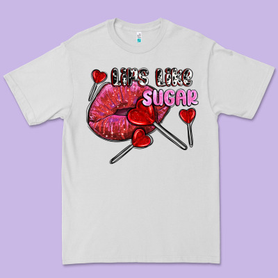 Lips Like Sugar Olivia Premium Tee Designed By Oliviacreatesart