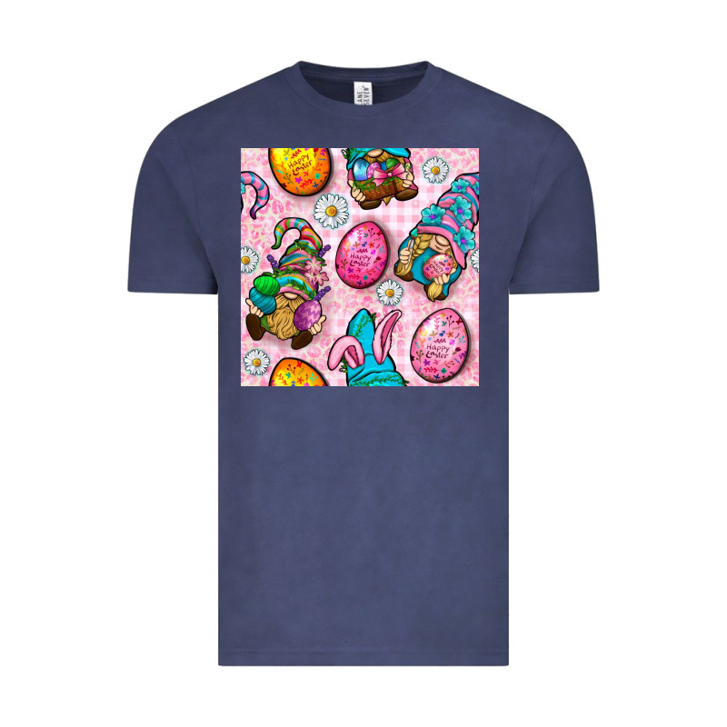 Easter Gnomies Seamless Pattern Vintage Tee by BundleAndBundleShop | Teevron