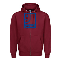 Burgundy Goodwill Zipper Hoodie - maiPhamDesign