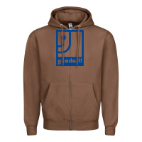 Chestnut Goodwill Zipper Hoodie - maiPhamDesign