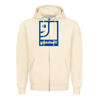 Sandshell Goodwill Zipper Hoodie - maiPhamDesign
