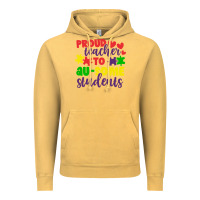 Vintage Mustard proud teacher to ausome students Vintage Hoodie - CowhideDigitalArt