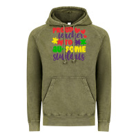Vintage Olive proud teacher to ausome students Vintage Hoodie - CowhideDigitalArt