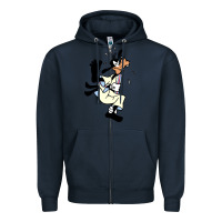 Navy day gift for cartoon goofy character Zipper Hoodie - maiPhamDesign