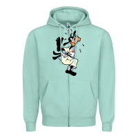 Seafoam day gift for cartoon goofy character Zipper Hoodie - maiPhamDesign