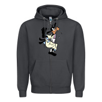 Smoke day gift for cartoon goofy character Zipper Hoodie - maiPhamDesign