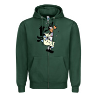 Sports Green day gift for cartoon goofy character Zipper Hoodie - maiPhamDesign