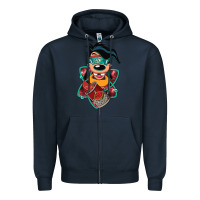Navy animal the goofy movie cartoon Zipper Hoodie - maiPhamDesign
