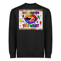Black kiss whoever you want tumbler Heavyweight Sweatshirt - JahusDesignShop