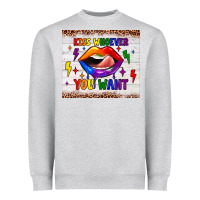 Heather Grey kiss whoever you want tumbler Heavyweight Sweatshirt - JahusDesignShop