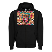 Black racing girl Zipper Hoodie - JahusDesignShop