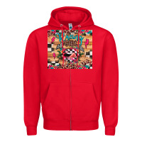 Red racing girl Zipper Hoodie - JahusDesignShop
