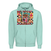 Seafoam racing girl Zipper Hoodie - JahusDesignShop