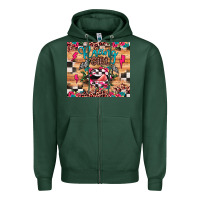 Sports Green racing girl Zipper Hoodie - JahusDesignShop