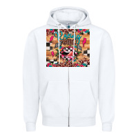 White racing girl Zipper Hoodie - JahusDesignShop