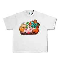 Lunar Rock Hello fall pig Urban Heavy Tee - RanaPortraitStore
