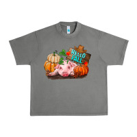 Tornado Hello fall pig Urban Heavy Tee - RanaPortraitStore