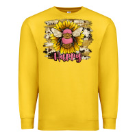 Lemon bee happy Premium Sweatshirt - JahusDesignShop