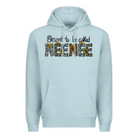 Blue Mist blessed to be called neenee Premium Hoodie - CowhideDigitalArt