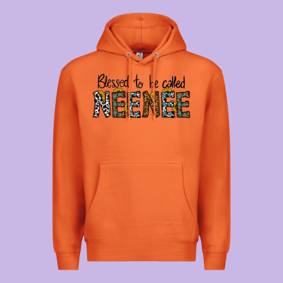 Blessed To Be Called Neenee Premium Hoodie Designed By Cowhidedigitalart